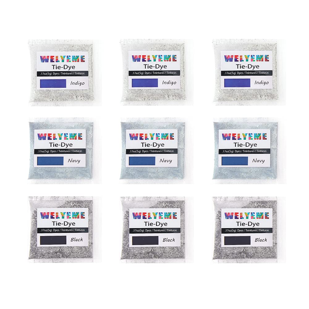 Tie-Dye Refills 9 Packets (Rainbow)